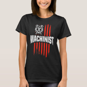 T-shirt Opérateur de machine-outil d'usinage 13