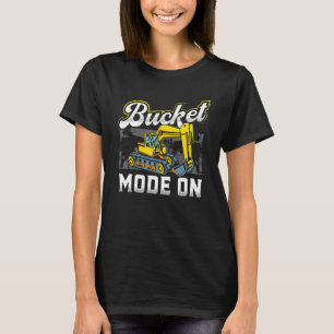 T-shirt Opérateur de matériel lourd Opérateur de rétrochar