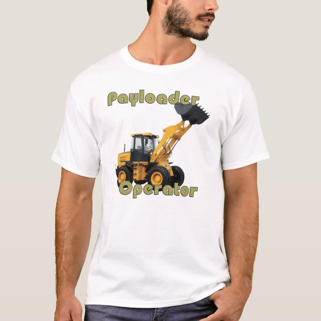 T-shirt Opérateur de Payloader (Devant)