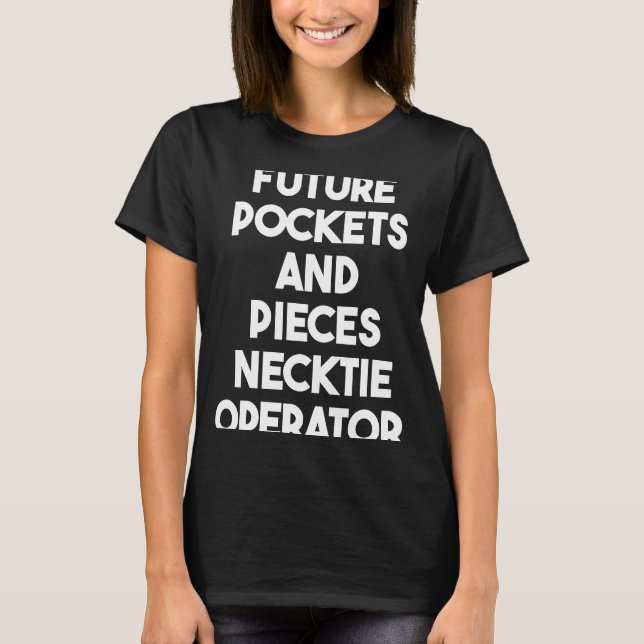 T-shirt Opérateur De Poches Et Pièces Futures (Devant)