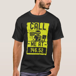 T-shirt opérateur de radio ham pour amateur et drôle de ra
