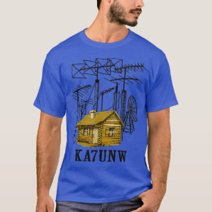 T-shirt Opérateur de radio jambon Amateur KA7UNW T Shirt C