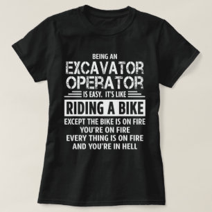 T-shirt Opérateur d'excavatrice