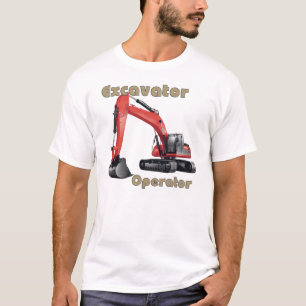 T-shirt Opérateur d'excavatrice