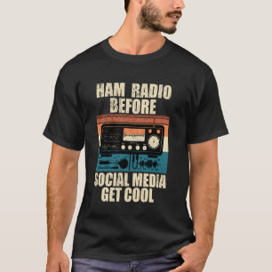 T-shirt Opérateur radio amateur vintage hommes femmes ham