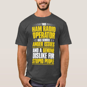T-shirt Opérateur radio de jambon Opérateur radio amateur