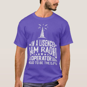 T-shirt Opérateur radio jambon Funny Ham Radio Nerd