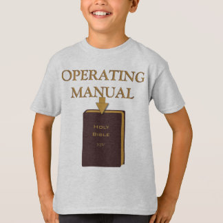 T-shirt Operating manual de Sainte Bible - chemise de