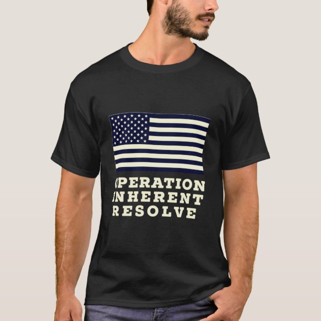 T-shirt Operation Inherent Resolve Inherent Resolve (Devant)