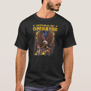 T-shirt Opératrice de chariot élévateur fière féminine  1