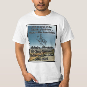 T-shirt Opheim Montana Rodeo