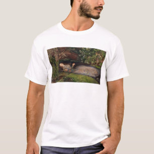 T-shirt Ophélie par John Everett Millais