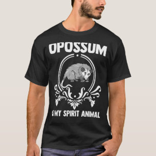 T-shirt Opossum Est Mon Esprit Animal Possum Fake Rat Chat