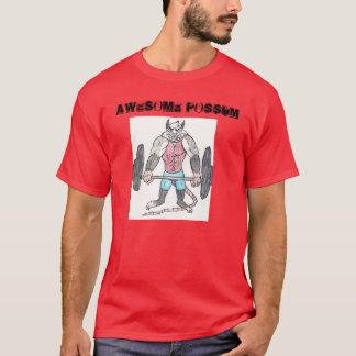 T-SHIRT OPOSSUM IMPRESSIONNANT