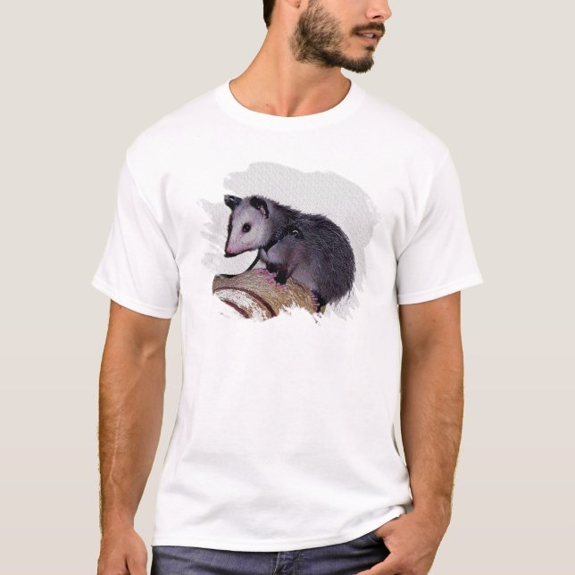 T-shirt Opossum impressionnant d'opossum (Devant)