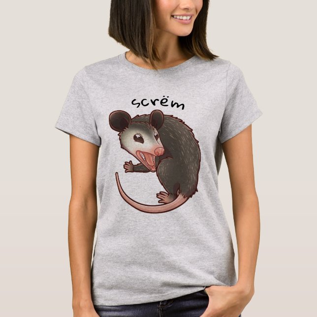 T-shirt Opossum ou Scrëm Possum (Devant)
