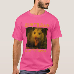 T-shirt Opossum Sa Mort Fuit Ses Motifs Inconnus Possu