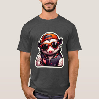 T-SHIRT OPOSSUME DANS VARSITY JACKET 2