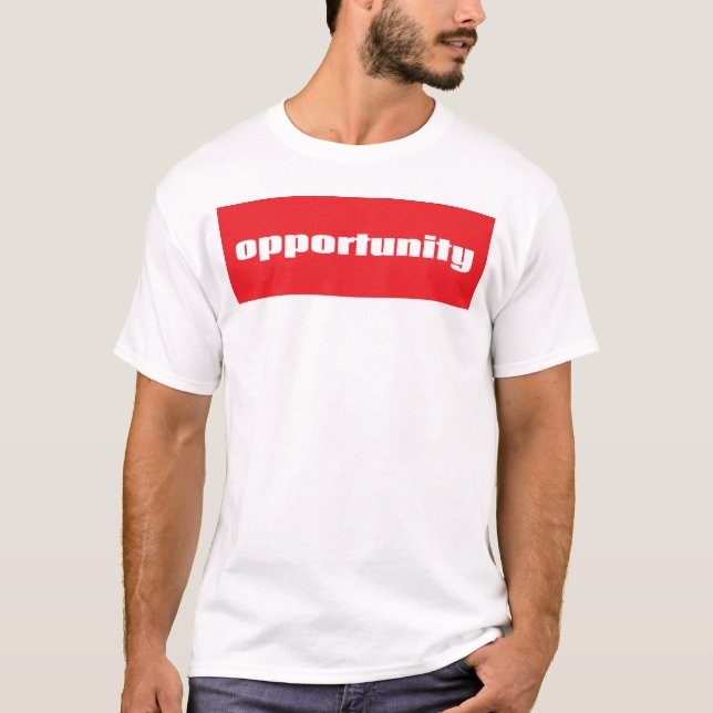 T-shirt Opportunité (Devant)