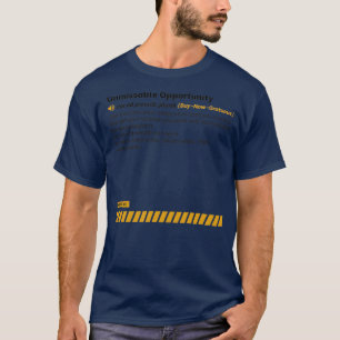 T-shirt Opportunité incontournable drôle classifié et acha