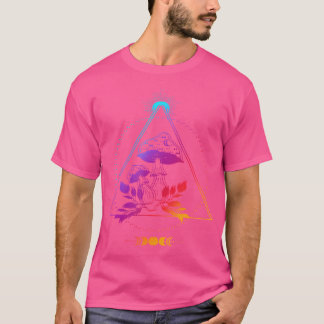 T-shirt Optical Illusion Rave Techno Psychedelic Illusion 