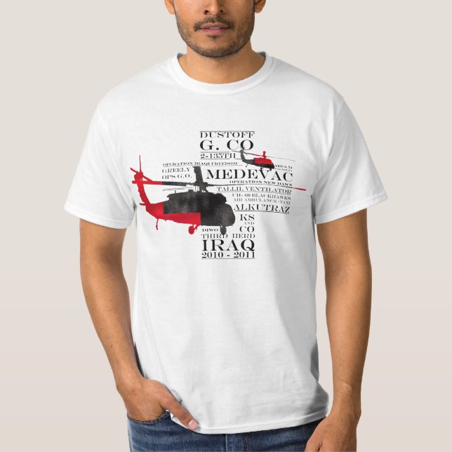T-shirt Option 2 de commande en gros (Devant)