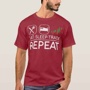T-shirt Options du commerçant de jour du marché stock