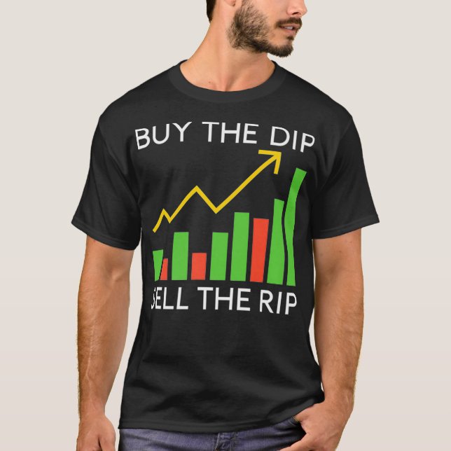 T-shirt Options du commerçant de stock de marché Forex Cry (Devant)