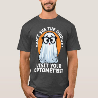 T-shirt Optométrie Halloween Optométriste Médecin des yeux