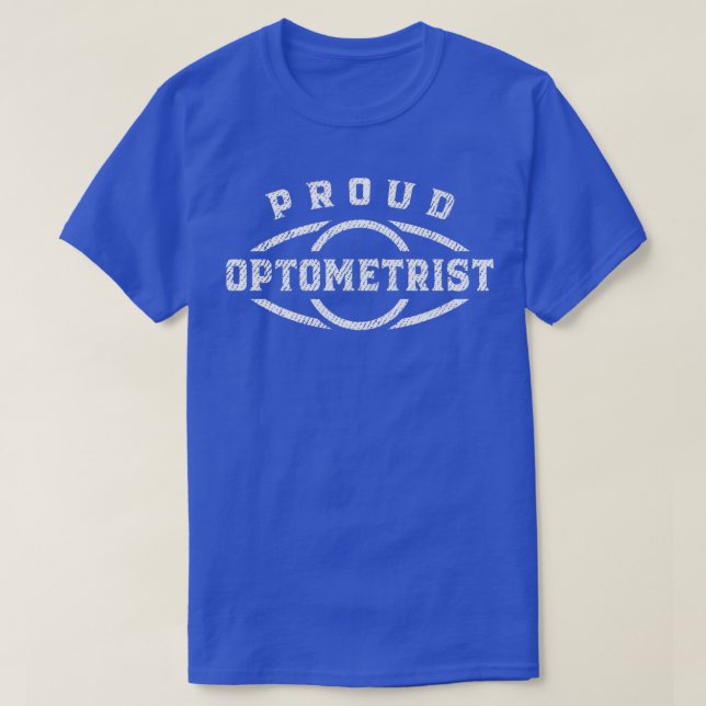 T-shirt Optométriste fier 1 (Design devant)