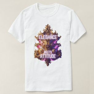 T-shirt Opulence Ornat - L'Élégance Répond À L'Attitude