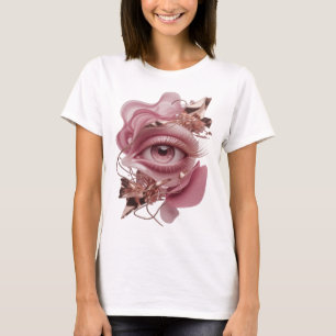 T-shirt Or ART ABSTRAIT Doré Attrayant Design Abstrait