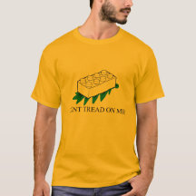 Or brouillé de plaisanterie de brique de drapeau