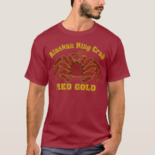 T-SHIRT OR D'ALASKA DE ROUGE LIMULE
