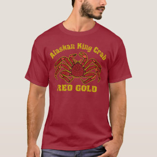 T-SHIRT OR D'ALASKA DE ROUGE LIMULE