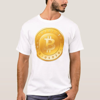 T-shirt Or de Bitcoin