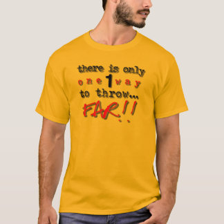 T-shirt Or de lanceurs