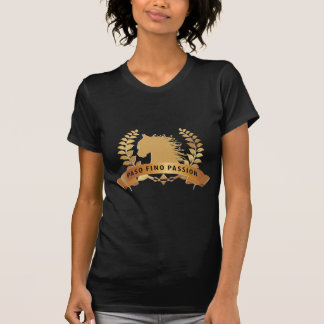 T-shirt Or de passion de Paso Fino