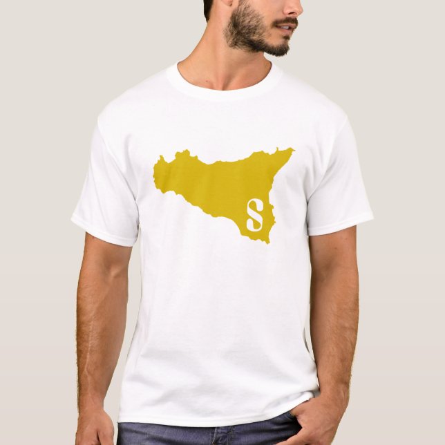 T-shirt Or de Sicilia (Devant)
