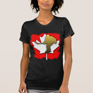 T-shirt Or d'hockey du Canada