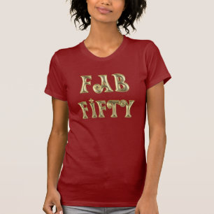 T-shirt Or fascinant cinquante ouvriers