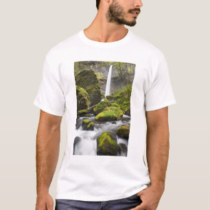 T-shirt OR, Gorge du fleuve Columbia, Elowah Falls et