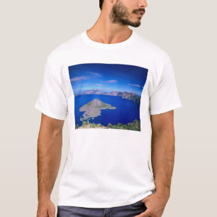 T-shirt OR, parc national de Crater Lake, île de Wizard e