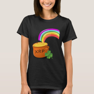 T-shirt Or XRP de Digitals à l'extrémité de l'ondulatio