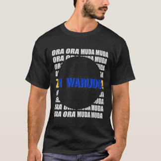 T-shirt Ora Ora Ora Muda Muda Avec Effet Stop Temps M