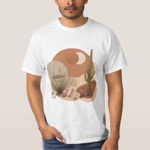 T-shirt Oracle du désert : minimalisme sud-ouest américain