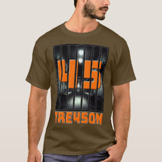 T-shirt Orange 45 TRE45ON