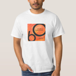 T-shirt Orange 60 Anniversaire de la Décennie