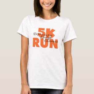 T-shirt Orange à 5 000 tr/min