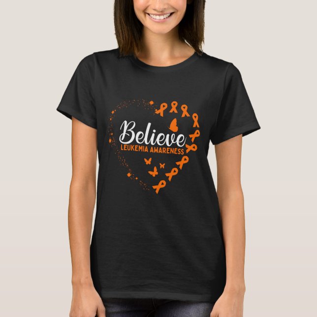 T-shirt Orange Butterfly (Devant)